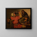 Les Cinq Sens: Le Goût - Jan Miense Molenaer — framed artwork on a wall