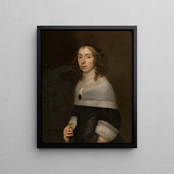 Geertruyt Coenen - Jan Mijtens — framed artwork on a wall