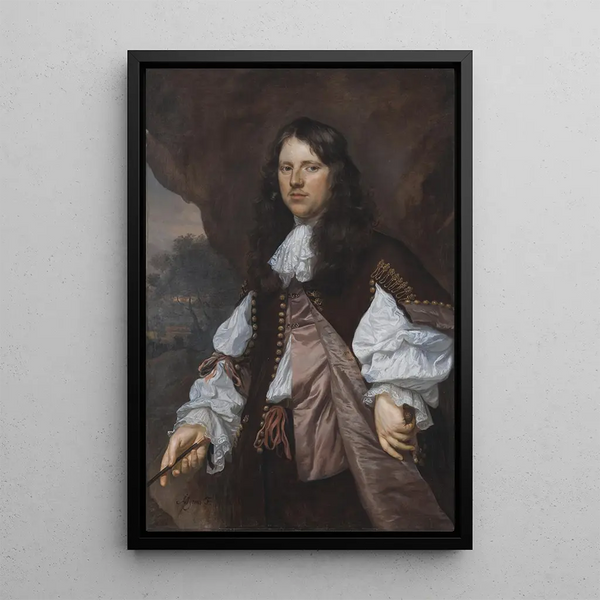 Jean De Geer 1632 1696 - Jan Mijtens — framed artwork on a wall