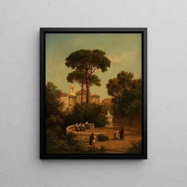 Monastère de Camalduli - Jan Nowopack — framed artwork on a wall