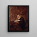 Saint Jerome - Jan Olis — framed artwork on a wall