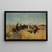 in the field - Jan Owidzki — framed artwork on a wall