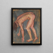 Nu Penché Painting - Jan Rembowski — framed artwork on a wall