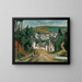 Landscape of Lannion - Jan Rubczak — framed artwork on a wall