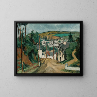 Landscape of Lannion - Jan Rubczak — framed artwork on a wall
