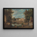Bathroom Painting - Jan Seydlitz — framed artwork on a wall
