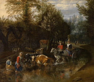 The Curious Cow - Jan Siberechts — artwork view