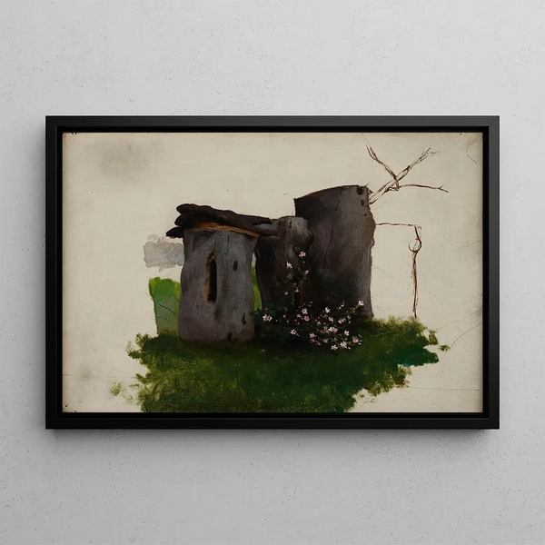 Ruches - Jan Stanisławski — framed artwork on a wall