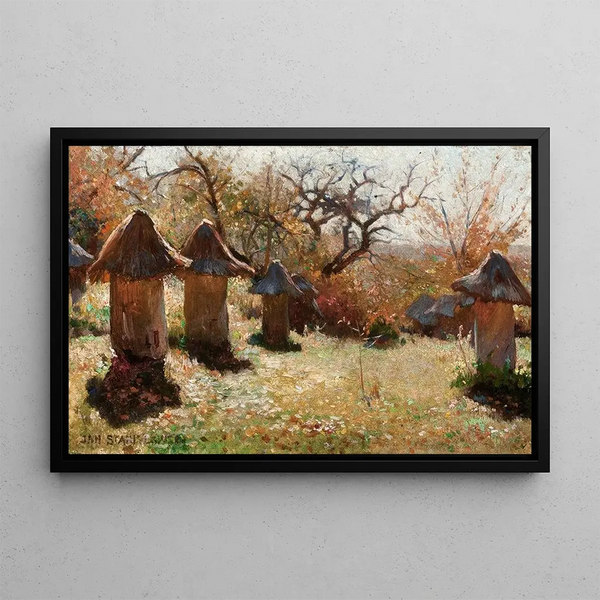 Ruches in Ukraine - Jan Stanisławski — framed artwork on a wall