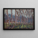 Birch Grove - Jan Stanisławski — framed artwork on a wall
