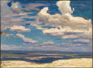Cloud above the Dniepr River - Jan Stanisławski — artwork view