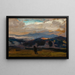 Clouds in Zakopane - Jan Stanisławski — framed artwork on a wall