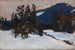 Evening in Koziniec - Jan Stanisławski — artwork view