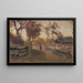 Cours de ferme - Jan Stanisławski — framed artwork on a wall