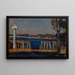 Fence on the River - Jan Stanisławski — framed artwork on a wall