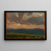 Fields in Proszowice - Jan Stanisławski — framed artwork on a wall