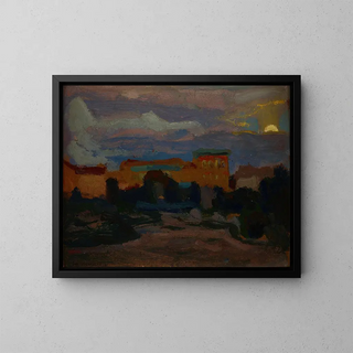 Kyiv Painting - Jan Stanisławski — framed artwork on a wall
