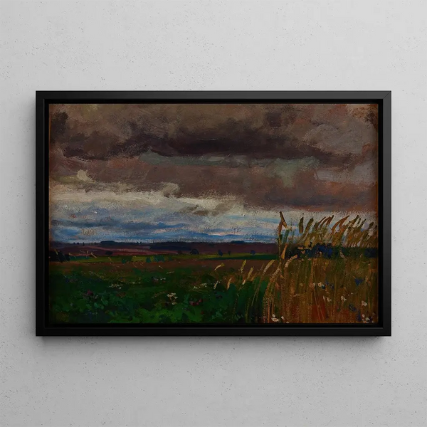 Grain - Jan Stanisławski — framed artwork on a wall