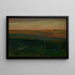 Steppe verte en Ukraine - Jan Stanisławski — framed artwork on a wall