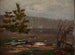 Spring Day Gray Painting - Jan Stanisławski — artwork view