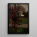 Autumn Polish Hollyhock - Jan Stanisławski — framed artwork on a wall