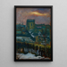 Winter House Painting - Jan Stanisławski — framed artwork on a wall