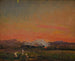 in the field, sunset in Ukraine - Jan Stanisławski — artwork view