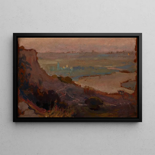 Imperial Garden of Kyiv - Jan Stanisławski — framed artwork on a wall