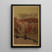 Landscape with a Bunch of Birches - Jan Stanisławski — framed artwork on a wall