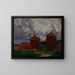 Lithuanian Ricks Painting - Jan Stanisławski — framed artwork on a wall