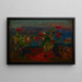 Garden merchant in Kyiv - Jan Stanisławski — framed artwork on a wall