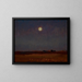 Night by moonlight - Jan Stanisławski — framed artwork on a wall