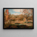 Orchard - Jan Stanisławski — framed artwork on a wall