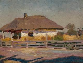 Cottage de paysan - Jan Stanisławski — artwork view