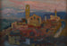Pérouge at dusk - Jan Stanisławski — artwork view