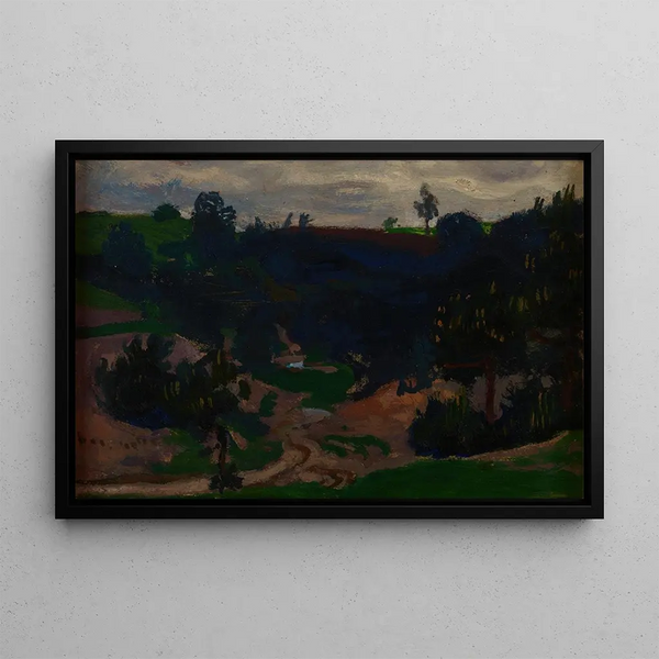 Pins - Jan Stanisławski — framed artwork on a wall