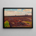 Champ labouré au printemps - Jan Stanisławski — framed artwork on a wall