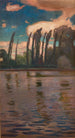 Poplars on the Water - Jan Stanisławski — artwork view