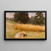 Field of Rye - Jan Stanisławski — framed artwork on a wall
