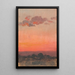 Sunset Painting - Jan Stanisławski — framed artwork on a wall
