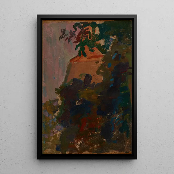 Kyiv Theme Painting - Jan Stanisławski — framed artwork on a wall