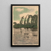Poplars - Jan Stanisławski — framed artwork on a wall