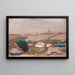 Ukrainian Village Painting - Jan Stanisławski — framed artwork on a wall