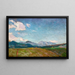 View towards Osobita, Zakopane - Jan Stanisławski — framed artwork on a wall