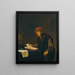 A Reading for the Young - Jan Steen — framed artwork on a wall