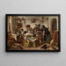 Attention à la luxure - Jan Steen — framed artwork on a wall