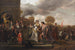 David returning victorious after defeating Goliath and the Philistines - Jan Steen — artwork view