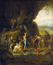 Moses Striking the Rock - Jan Steen — artwork view