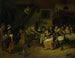 Marriage of Peasants - Jan Steen — artwork view