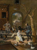 Portrait painting of Jacoba Maria van Wassenaer 1654-1683, known as La Basse-cour - Jan Steen — artwork view